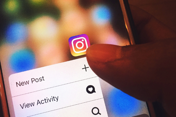 instagram app auf dem handy