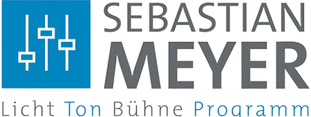 Logo des PS Marketing Kunden Sebastian Meyer Event - Licht, Ton, Bühne, Programm