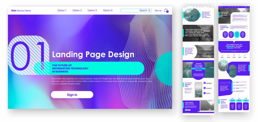 Webdesign-Vorlagen für eine gute Webseite