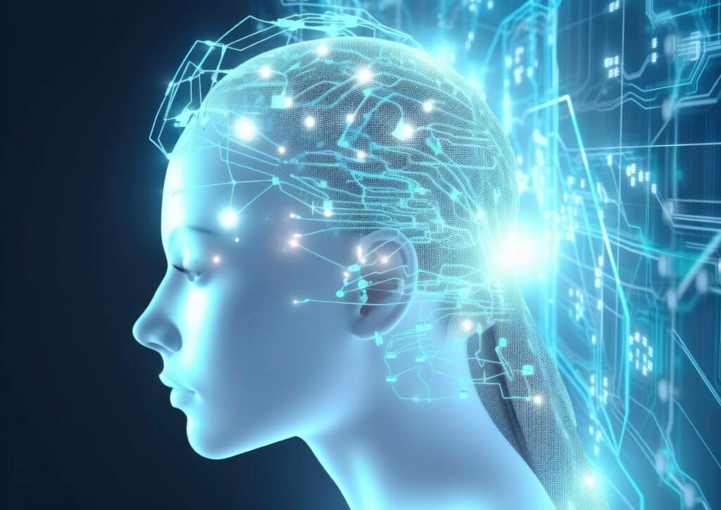 Künstliche Intelligenz Avatar bekommt gedanklichen Input